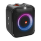 JBL Partybox Encore Essential - Black - Portable party speaker with powerful 100W sound, built-in dynamic light show, and splash proof design. - Hero