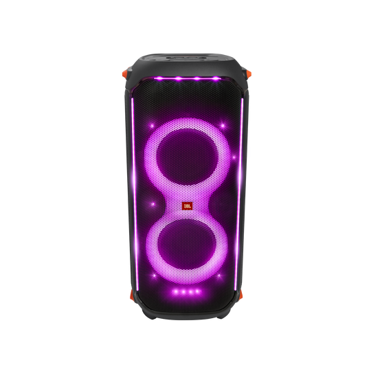 JBL Partybox 710 - Black - Party speaker with 800W RMS powerful sound, built-in lights and splashproof design. - Front
