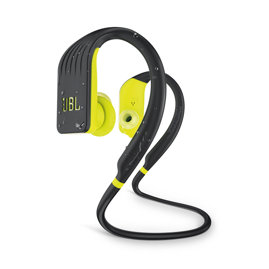 JBL Endurance JUMP - Yellow - Waterproof Wireless Sport In-Ear Headphones - Hero