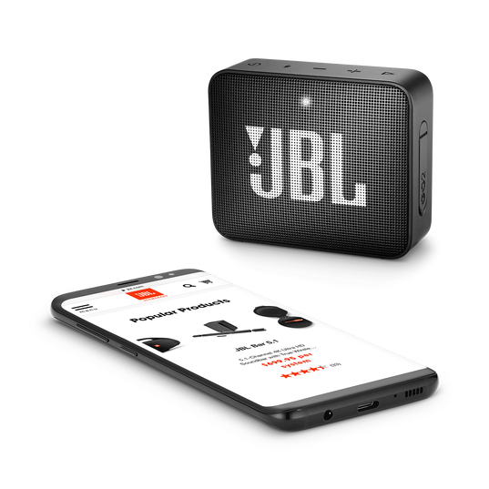 JBL Go 2 - Black - Portable Bluetooth speaker - Detailshot 3