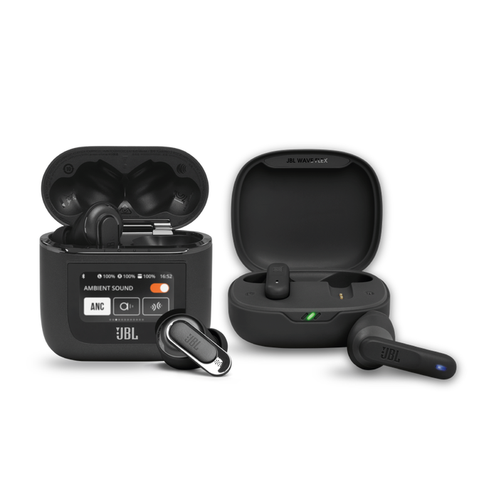 Combo Especial: JBL Tour Pro 2 Negro + JBL Wave Flex Negro