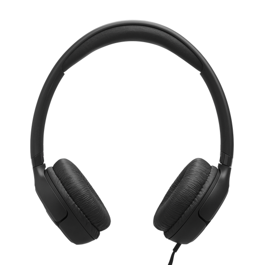 JBL Tune 530 Wired - Black - Wired on-ear headphones - Top image number null