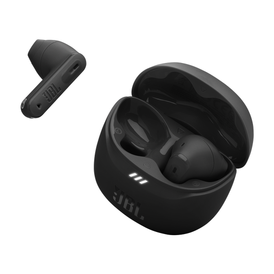 JBL Tune Flex 2 - Black - True Wireless Noise Cancelling Earbuds - Detailshot 2 image number null