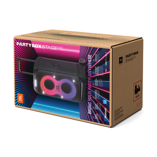スピーカー・ウーファー JBL PARTYBOX STAGE 320 JBL PartyBox Stage 320 | Altavoz portátil para fiestas con ruedas