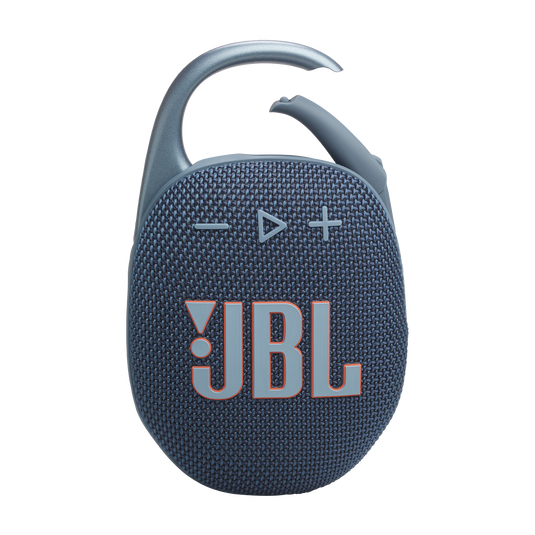 JBL Clip 5 - Blue - Ultra-portable waterproof speaker - Front image number null