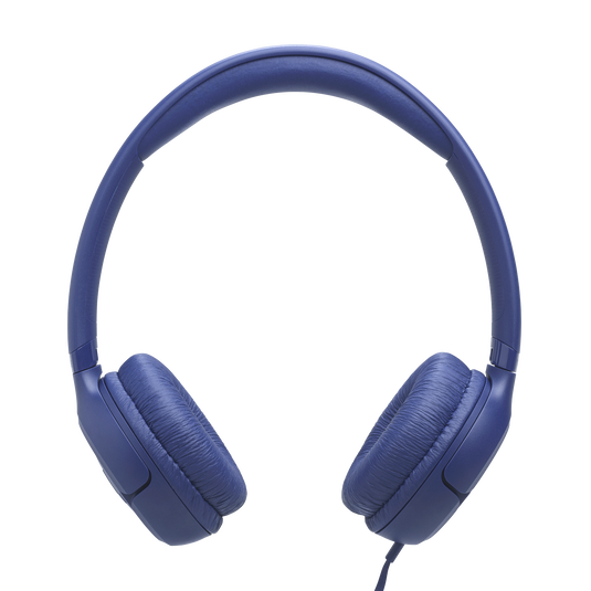 JBL Tune 530 Wired - Blue - Wired on-ear headphones - Top image number null