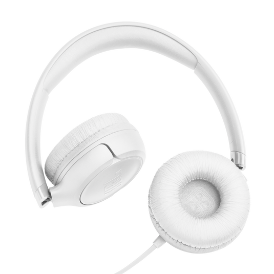 JBL Tune 530 Wired - White - Wired on-ear headphones - Detailshot 1 image number null