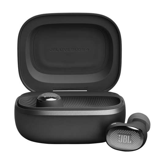 JBL Live Buds 4 - Black - True wireless Noise Cancelling earbuds - Bottom image number null