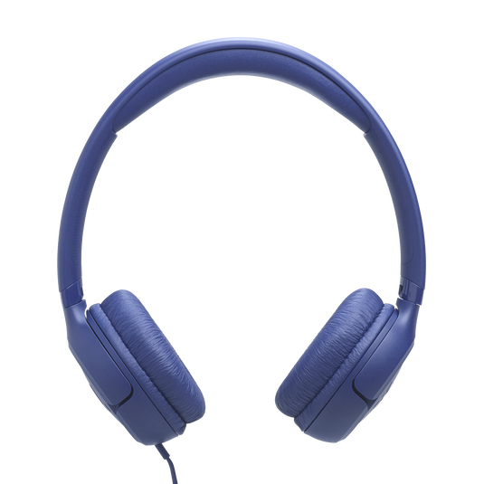 JBL Tune 530 Wired - Blue - Wired on-ear headphones - Front image number null