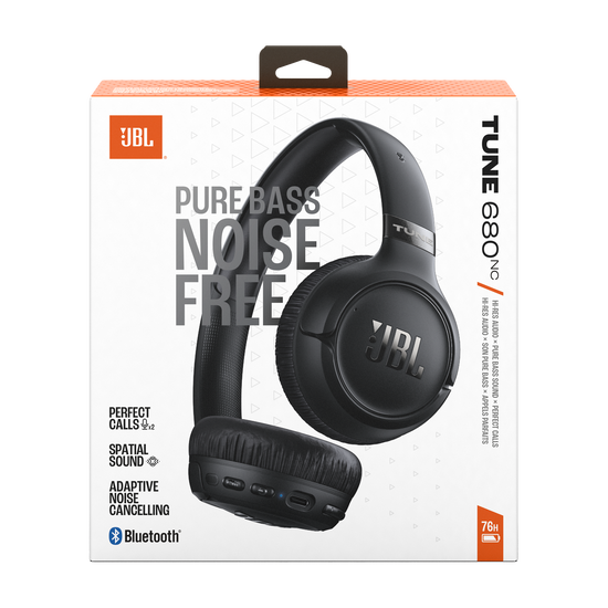 JBL Tune 680NC ヘッドホン　ワイヤレス　ノイキャン　ブラック JBL Tune 680NC | Auriculares supraaurales inalámbricos con