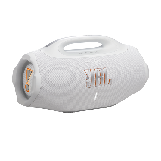 JBL Boombox 4 - White - Most powerful JBL portable waterproof speaker with massive JBL Pro Sound - Hero image number null