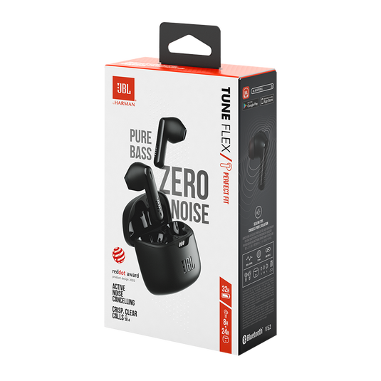 JBL Tune Flex - Black - True wireless Noise Cancelling earbuds - Detailshot 15 image number null
