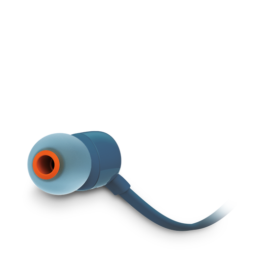 JBL Tune 110E - Blue - In-ear headphones - Detailshot 1 image number null