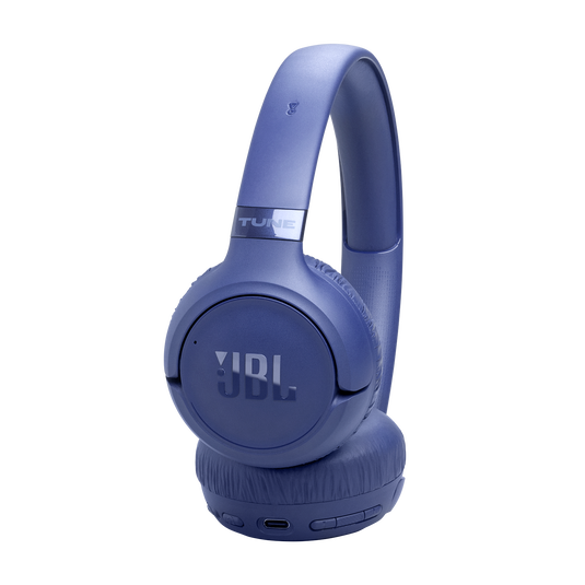JBL Tune 680NC - Blue - Wireless on-ear Noise cancelling headphones - Right image number null