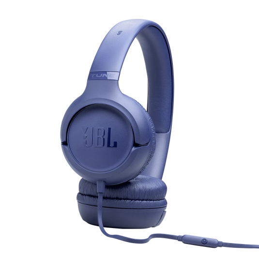 JBL Tune 530 Wired - Blue - Wired on-ear headphones - Right image number null