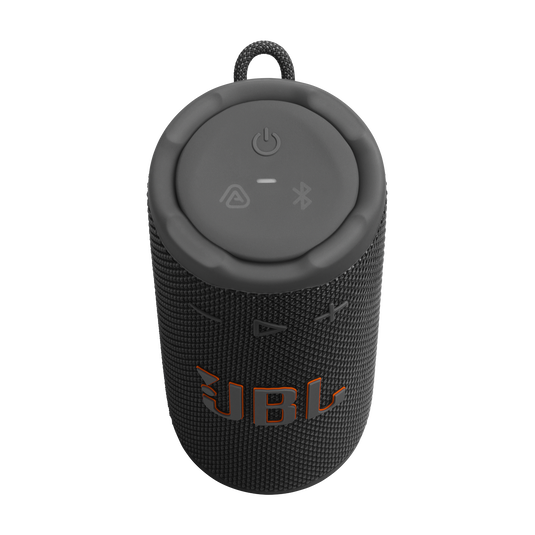 JBL Grip - Black - Compact Bluetooth speaker with bold JBL Pro Sound and ambient light - Top image number null