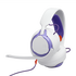 JBL Quantum 250 - White - Wired multiplatform gaming headset - Hero