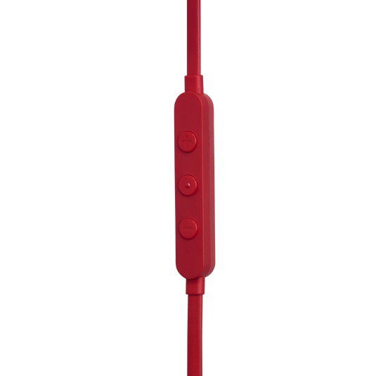 JBL Tune 310C USB - Red - Wired Hi-Res In-Ear Headphones - Detailshot 4 image number null