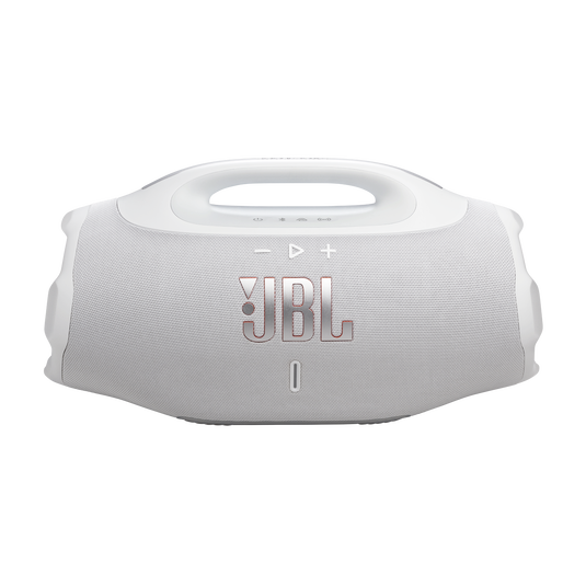JBL Boombox 4 - White - Most powerful JBL portable waterproof speaker with massive JBL Pro Sound - Front image number null