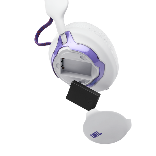 JBL Quantum 650 - White - Wireless multiplatform gaming headset - Detailshot 13 image number null
