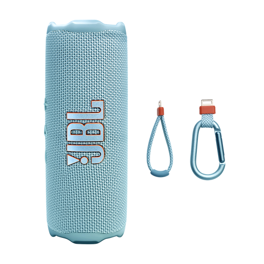 JBL Flip 7 - Turquoise - Portable waterproof and drop-proof  speaker - Detailshot 8 image number null