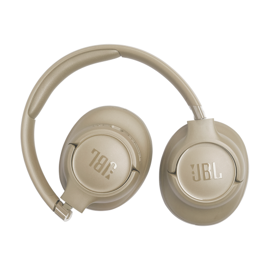 JBL Tune 730BT - Beige - Wireless over-ear headphones - Back image number null