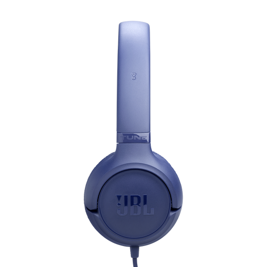 JBL Tune 530 Wired - Blue - Wired on-ear headphones - Detailshot 3 image number null