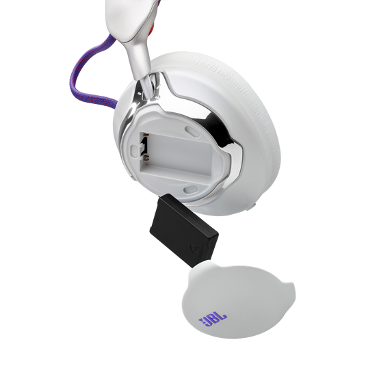 JBL Quantum 950 - White - Wireless multiplatform gaming headset with adaptive Noise Cancelling - Detailshot 13 image number null