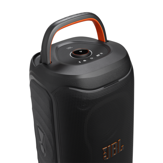 JBL PartyBox 130 - Black - Portable party speaker with JBL legendary sound, a dynamic lightshow and a foldable ergonomic handle - Detailshot 3 image number null