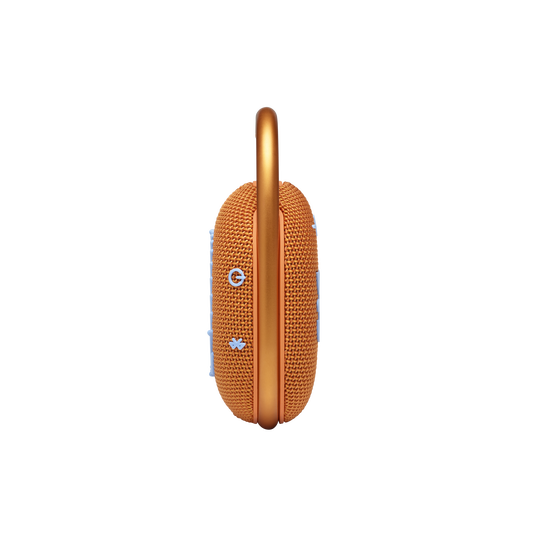 JBL Clip 4 - Orange - Ultra-portable Waterproof Speaker - Left image number null