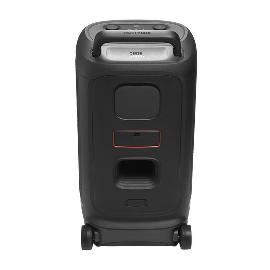 JBL PartyBox 520 - Black - Portable battery-powered party speaker with powerful and loud sound - Back image number null