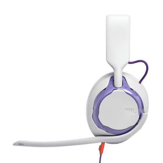 JBL Quantum 250 - White - Wired multiplatform gaming headset - Right image number null
