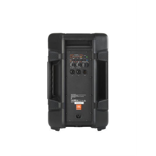 JBL IRX108BT (220V) - Black - Powered 8&rdquo; Portable Speaker with Bluetooth&reg; - Back image number null