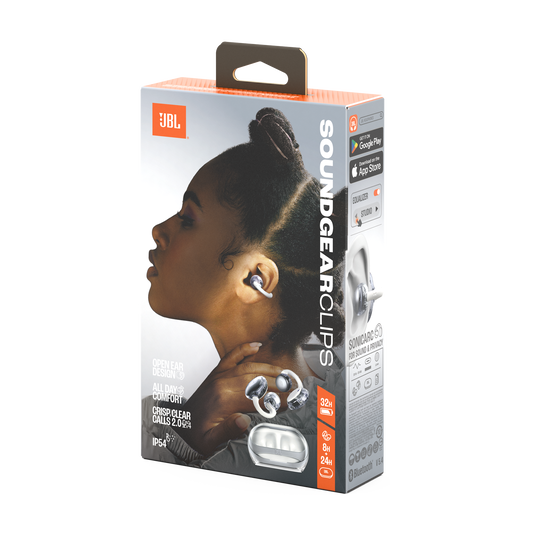 JBL Soundgear Clips - White - True wireless open-ear headphones - Detailshot 15 image number null