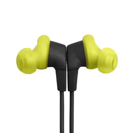 JBL Endurance Run 3 Wireless - Black / Lime - Wireless Sport Headphones - Front image number null