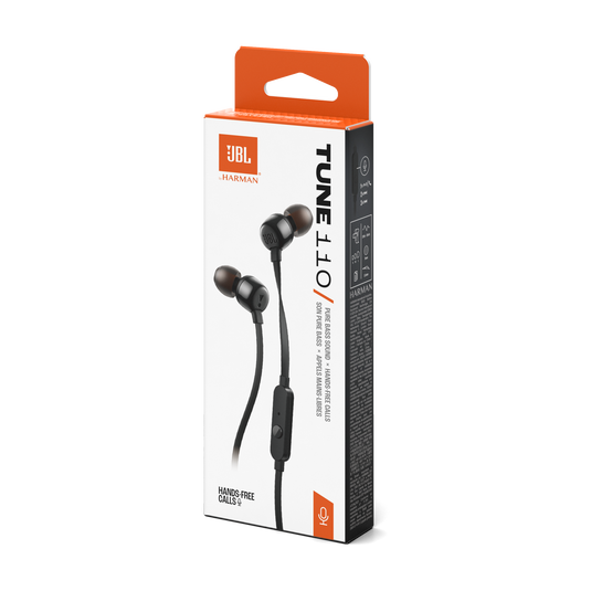 JBL Tune 110E - Black - In-ear headphones - Detailshot 15 image number null