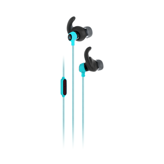 Reflect Mini - Teal - Lightweight, in-ear sport headphones - Hero image number null