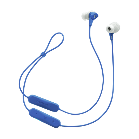 JBL Endurance Run 3 Wireless - Blue - Wireless Sport Headphones - Right image number null