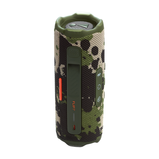 JBL Flip 7 - Squad - Portable waterproof and drop-proof speaker - Back image number null