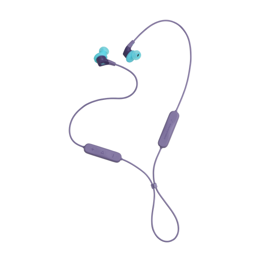 JBL Endurance Run 3 Wireless - Purple - Wireless Sport Headphones - Back image number null