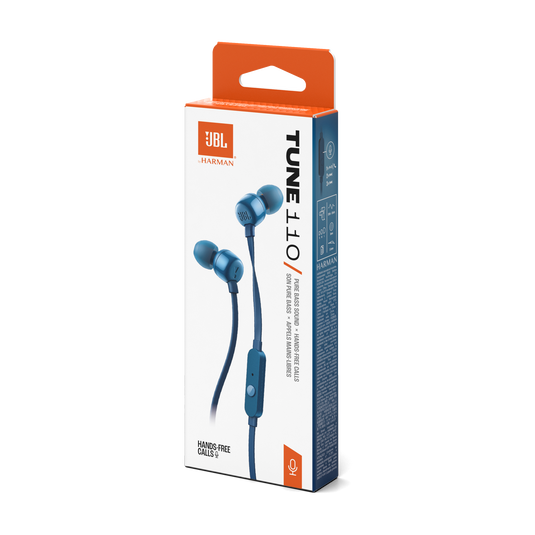 JBL Tune 110E - Blue - In-ear headphones - Detailshot 15 image number null