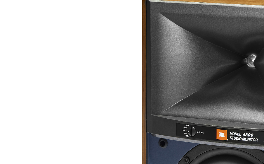 JBL 4309 Altavoz de 165 mm con cono de pulpa pura en diseño de reflejo de graves con puerto de vibración frontal. - Image