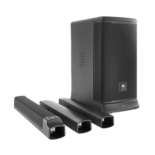 JBL EON ONE MK2 (220V) - Black - All-In-One, Battery-Powered Column PA with Built-In Mixer and DSP - Detailshot 1 image number null