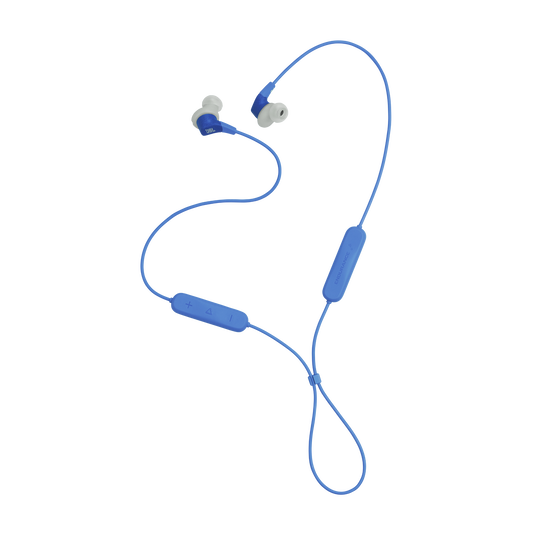 JBL Endurance Run 3 Wireless - Blue - Wireless Sport Headphones - Back image number null