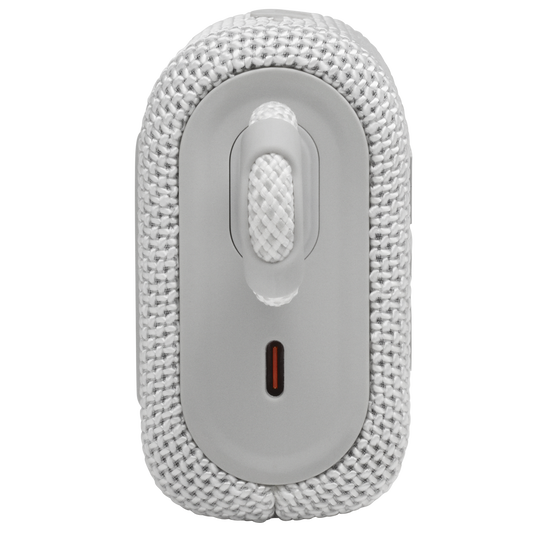 JBL Go 3 - White CSTM - Portable Waterproof Speaker - Left image number null