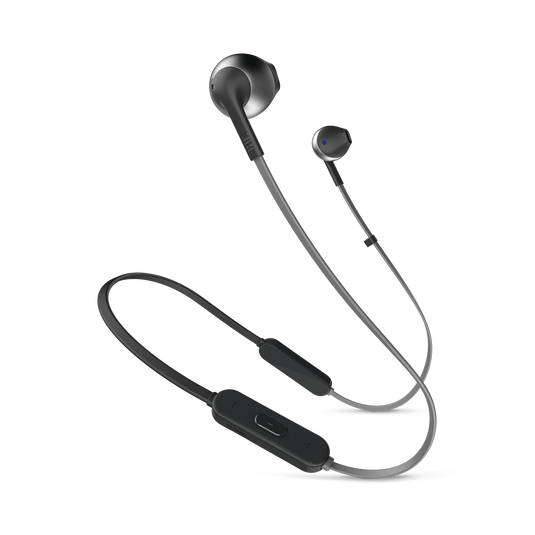 JBL Tune 205BT - Black - Wireless Earbud headphones - Hero image number null