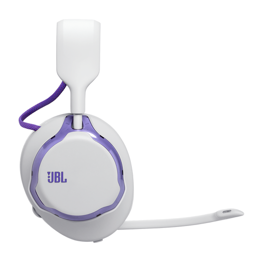 JBL Quantum 650 - White - Wireless multiplatform gaming headset - Front image number null