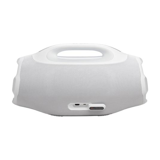 JBL Boombox 4 - White - Most powerful JBL portable waterproof speaker with massive JBL Pro Sound - Back image number null