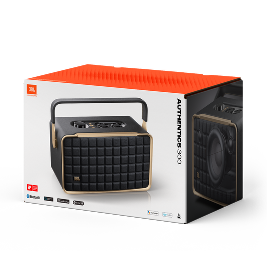 JBL Authentics 300 | Altavoz portátil de alta fidelidad y diseño