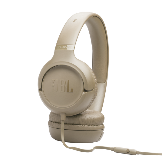 JBL Tune 530 Wired - Beige - Wired on-ear headphones - Right image number null